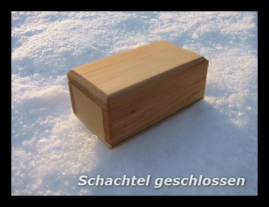 Schachtel geschlossen