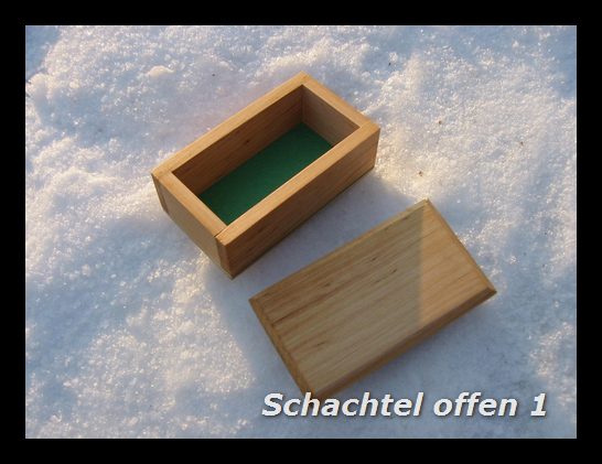 Schachtel offen 1